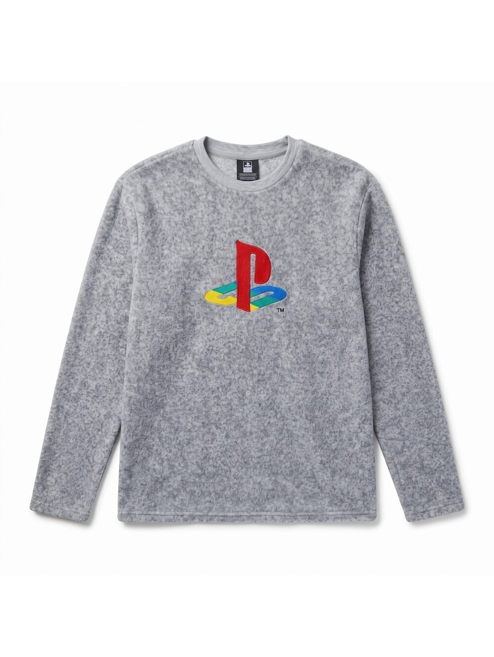 Official Sony‎ PlayStation gray fleece crewneck sweatshirt Size M